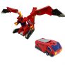 TURNING MECARD Mega Dragon Transforming Robot from Dragon to Robot Car Toys Instant Transformation 16.9 x 10.6 x 10.6(in)