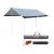 Vinson meshif Family camping and Beach Shade with 2P steel  Poles, Pop Up Beach Tent with Carrying Bag 118 x118 inch