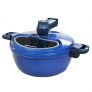 With Molly Lamp Cook Automatic Rotary Muti cooker HS-0010 11.61×8.66(inch) Blue