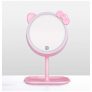 Withmolly USB Type LED Lighted Makeup Cat Mirror – 31x 8.7 Inch Angle adjustment  Mirror with 3-step light adjustment Pink