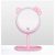 Withmolly USB Type LED Lighted Makeup Cat Mirror – 31x 8.7 Inch Angle adjustment  Mirror with 3-step light adjustment Pink