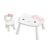 Yaya hello kitty Infant Chair Desk set – Ideal for Arts & Crafts, Snack Time, Homeschooling, Homework 29.1×6.1x24x4in